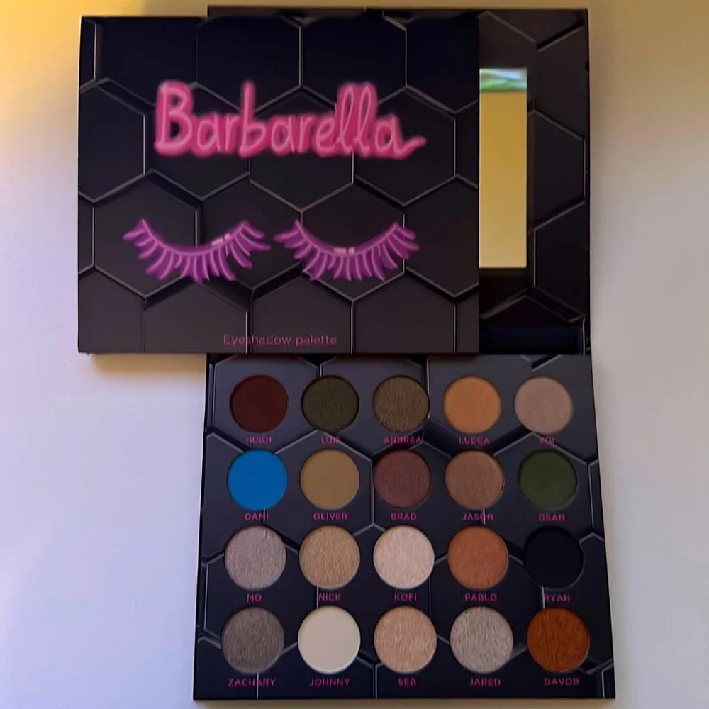 BeeBeauty London Barbarella eyeshadow palette NIB